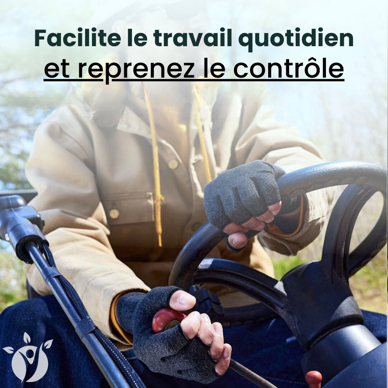 Gants de compression anti-douleur