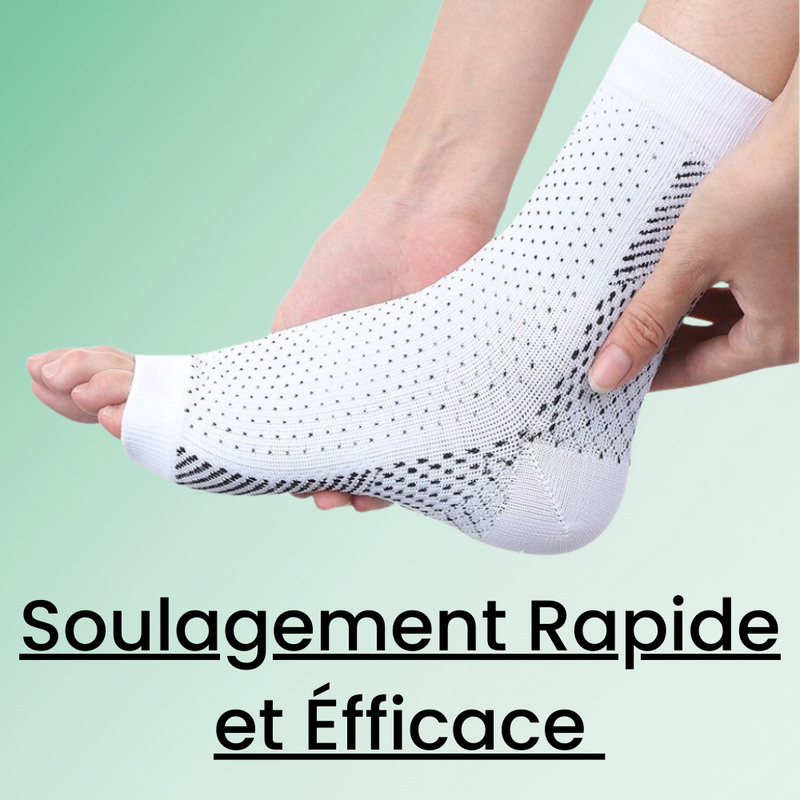 Chaussettes De Contention Pour Pieds Douloureux - Nouveau