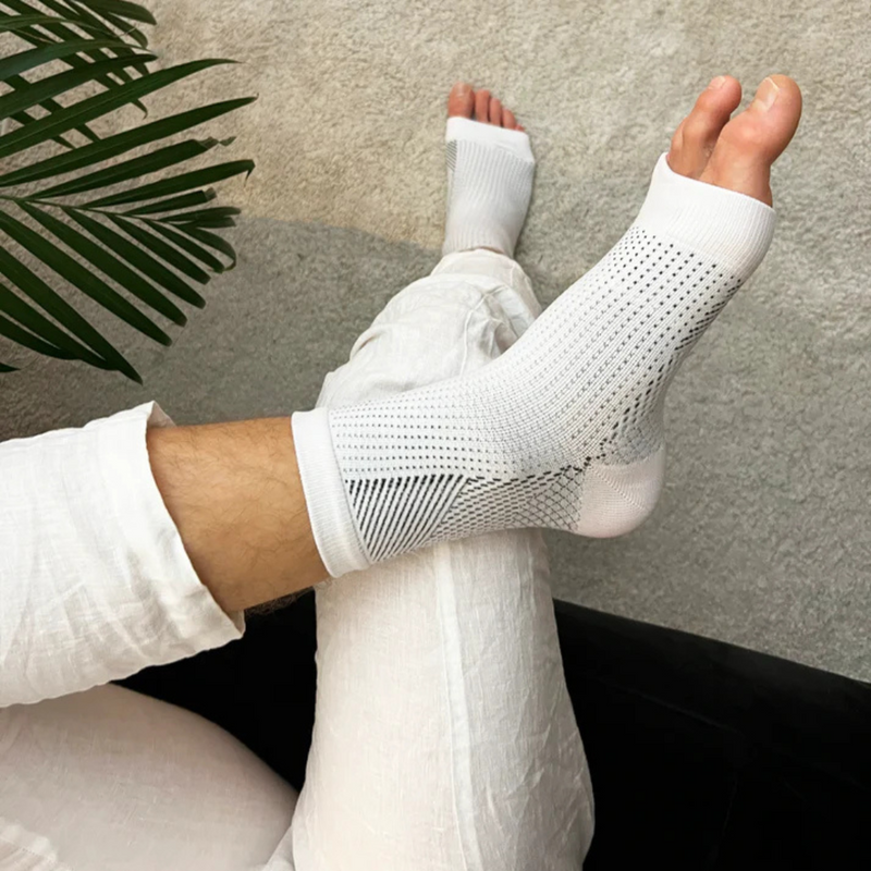 Chaussettes De Contention Pour Pieds Douloureux - Nouveau