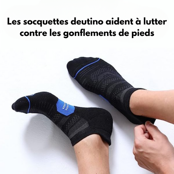 Socquettes de Compression (Unisexe) - (1 PAIRE ACHETÉE = 2 OFFERTES)