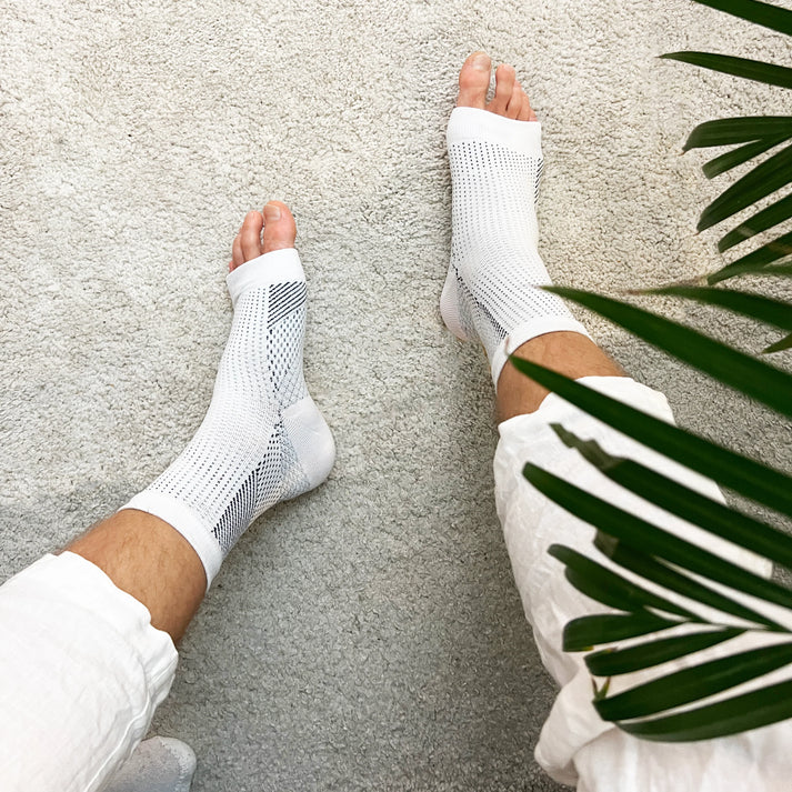 Chaussettes De Contention Pour Pieds Douloureux - Nouveau