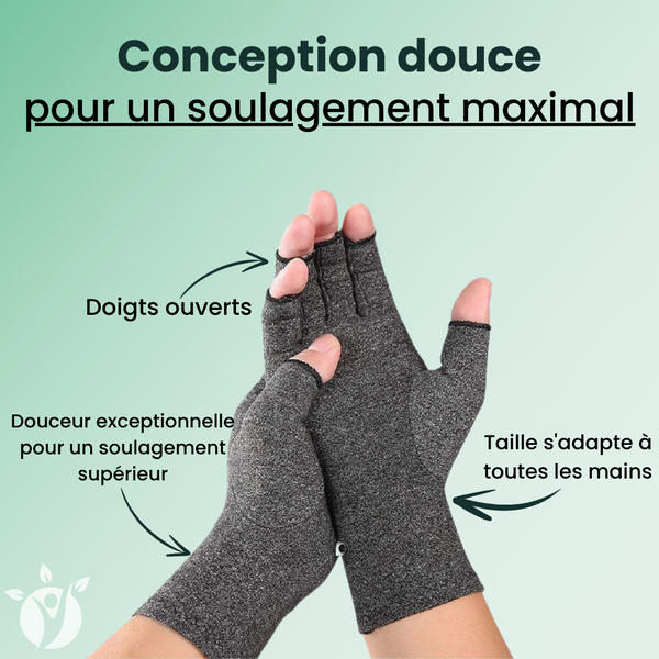 Gants de compression anti-douleur