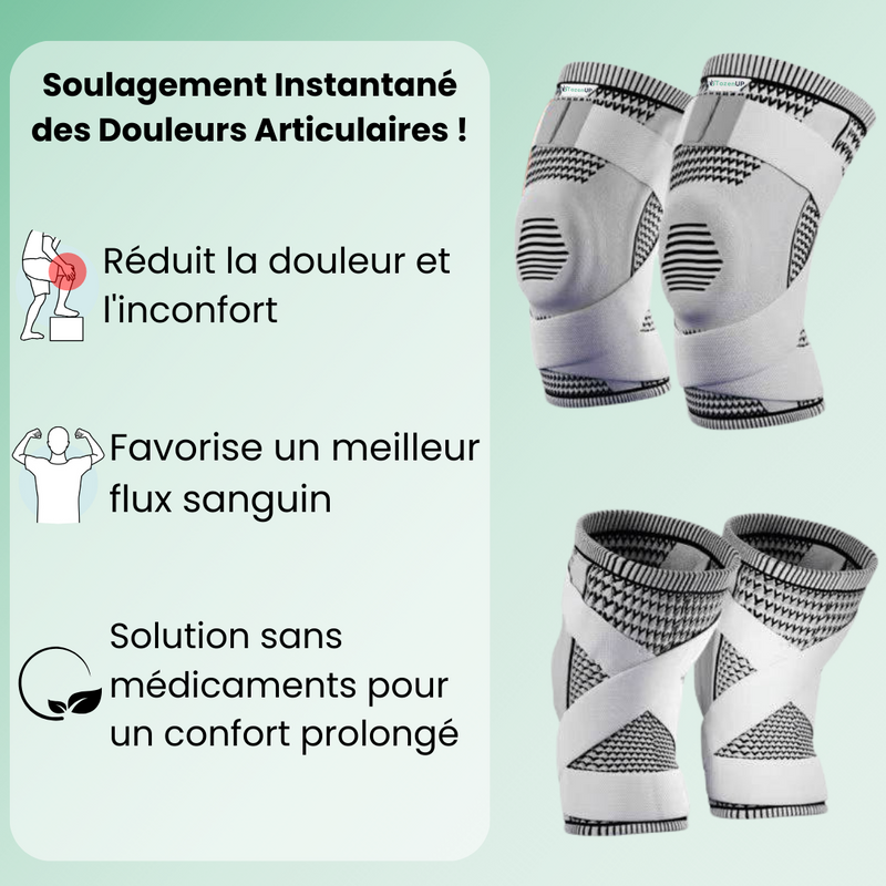 La genouillère qui soulage vos douleurs au genou